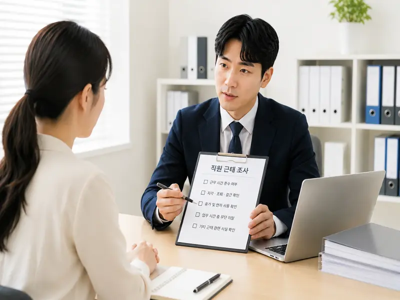 흥신소 굿탐정 직원 근태 조사 서비스